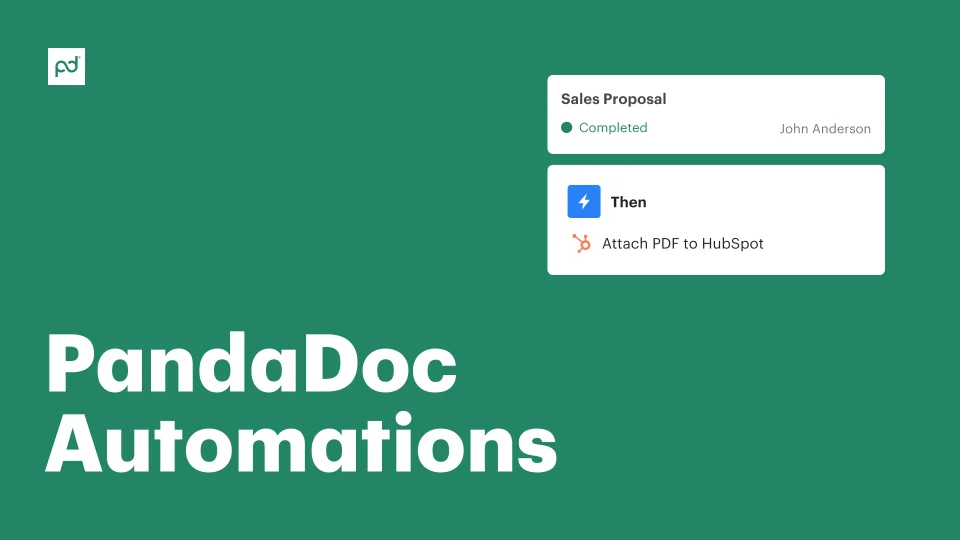 PandaDoc automations software