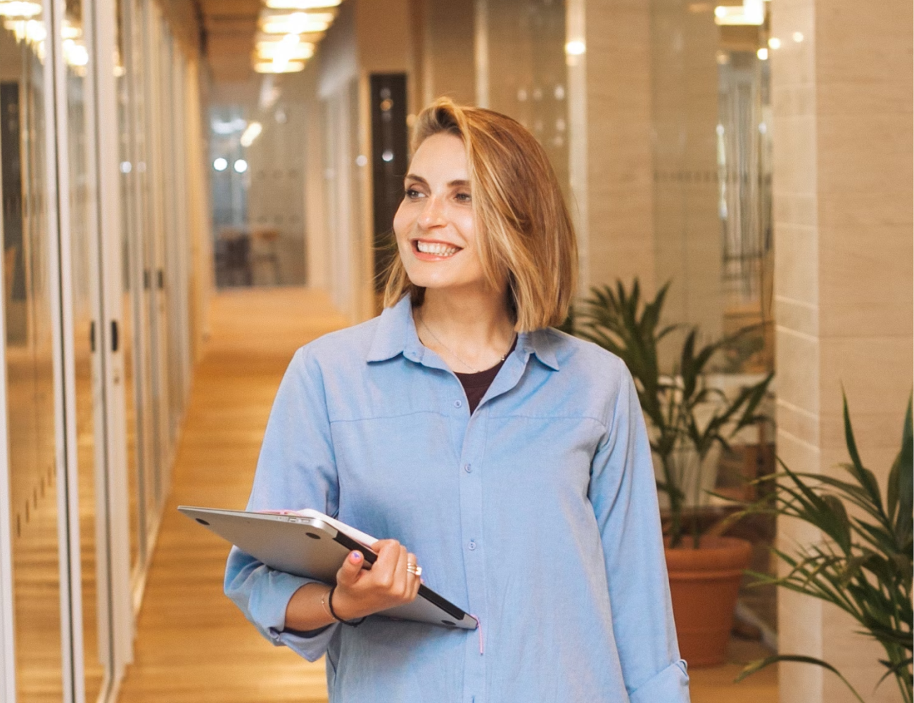 woman with bg 2