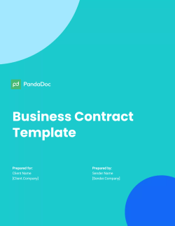 Business Agreement Contract Template