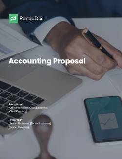 Accounting Proposal Template