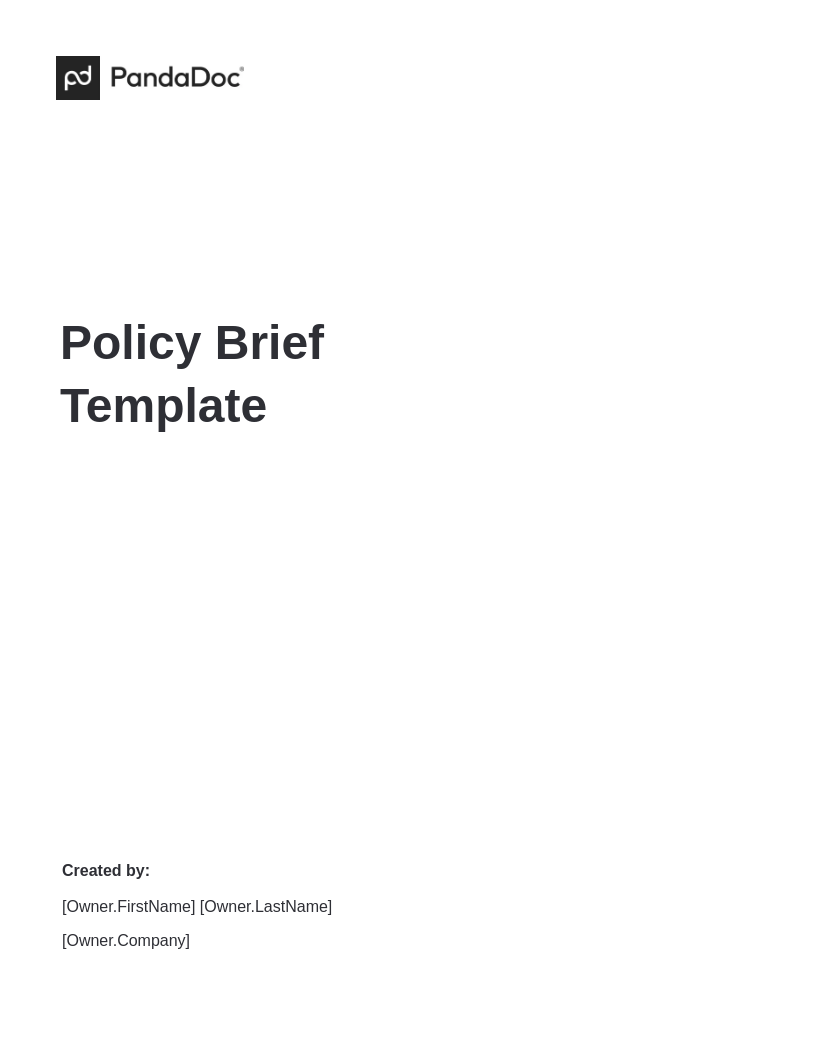 Company Policy Templates