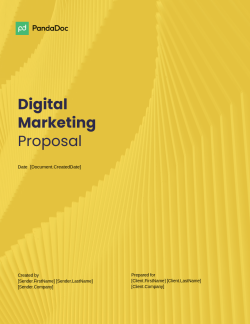Digital Marketing Proposal Template