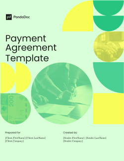 Payment Agreement Template