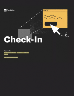 Quarterly Check-in Template