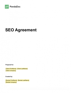 SEO Agreement