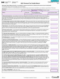 TD1 2021 Form