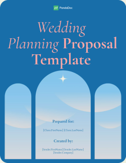 Wedding Planning Proposal Template