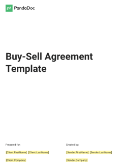 Buy-Sell Agreement Template