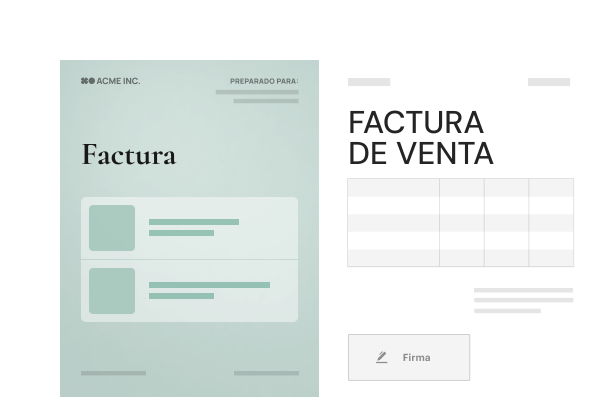 ES: Document Invoice