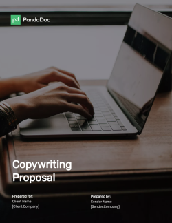 Copywriting Proposal Template