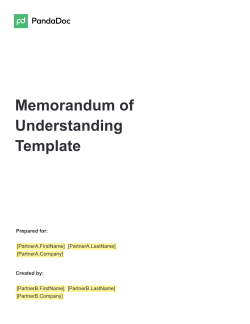 Memorandum of Understanding
