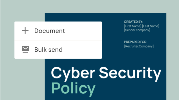 Master policy distribution with bulk send