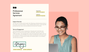 Professional services