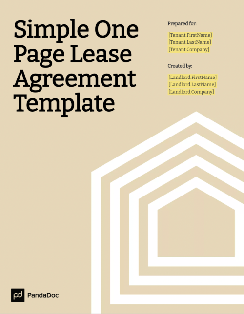 Rental Lease Agreement Templates
