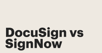 How do you compare DocuSign vs SignNow