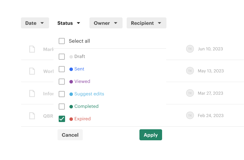 Work smarter with filters