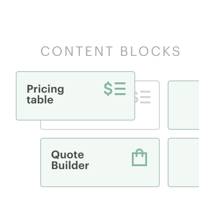 Create proposals in minutes, not hours with interactive tools