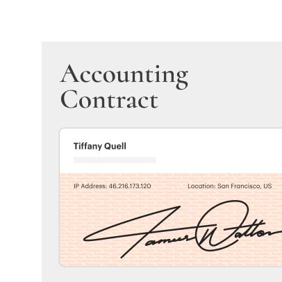 Improve win-rates with built-in electronic signatures