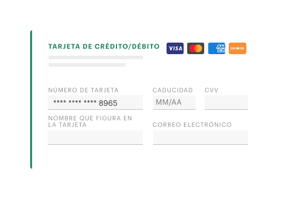 Payments Card ES