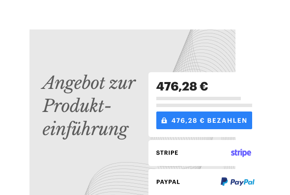 Proposal Integrations Payments DE