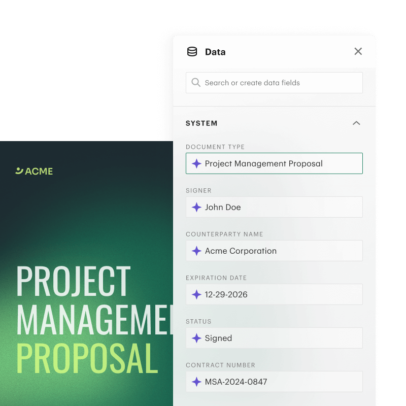 Ai Extracted Contract Repository
