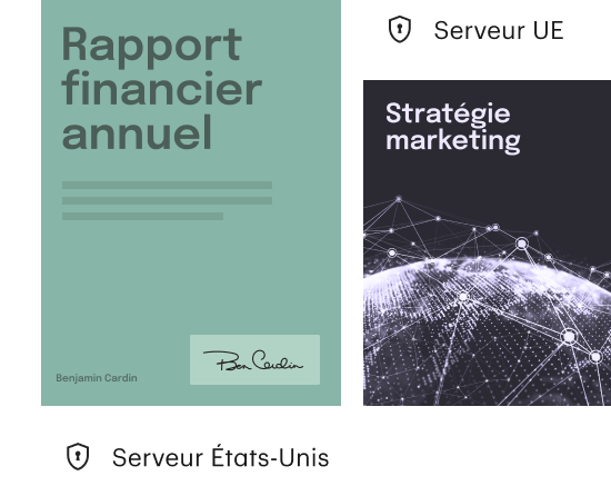 Choisissez le lieu de stockage et de traitement de vos données